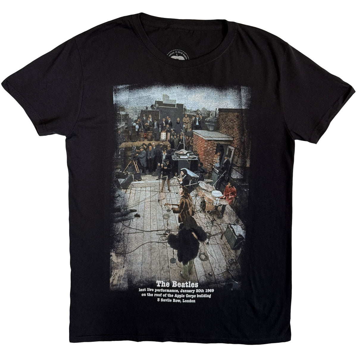 THE BEATLES - 3 SAVILE ROW - T-Shirt Black