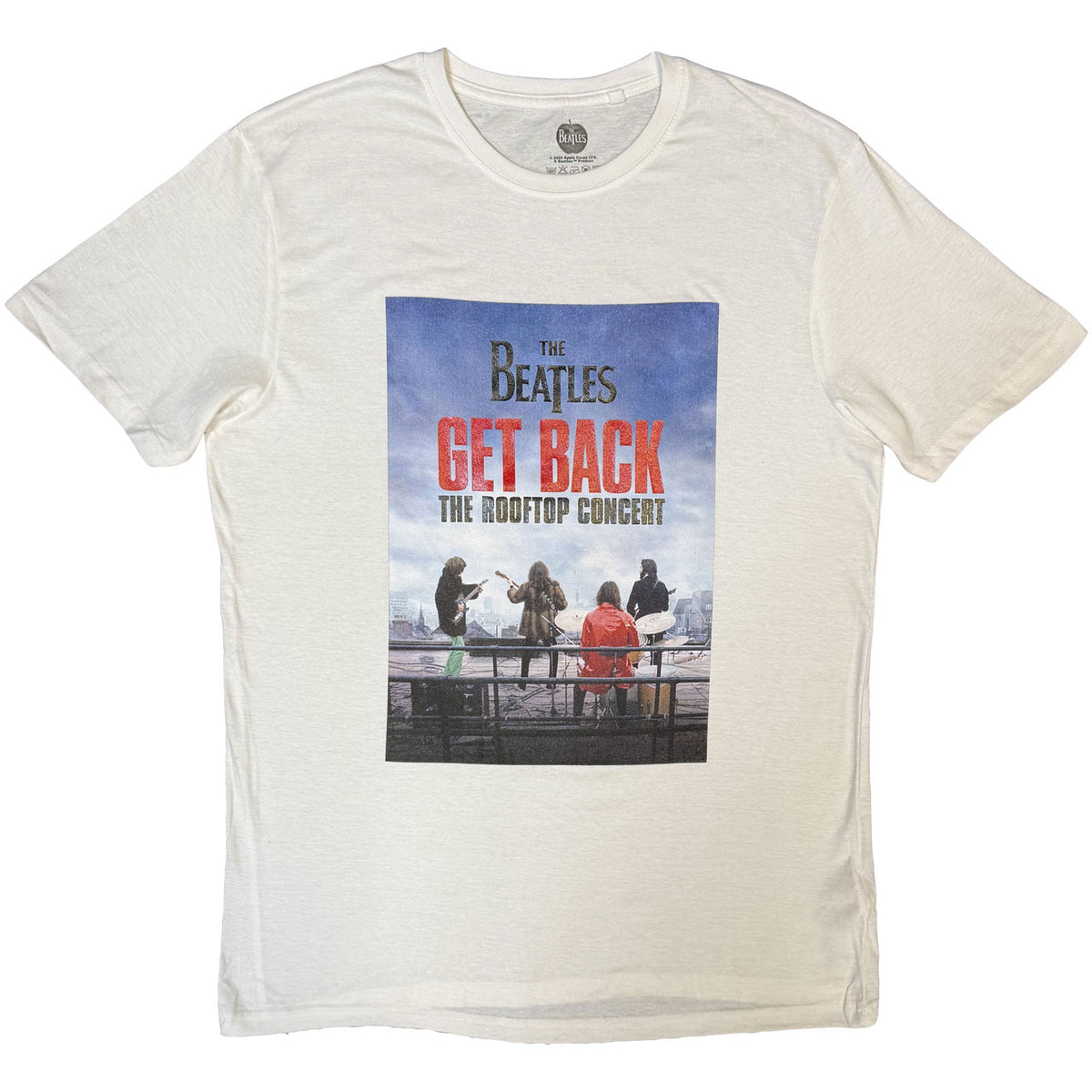 THE BEATLES - ROOFTOP CONCERT - T-Shirt White
