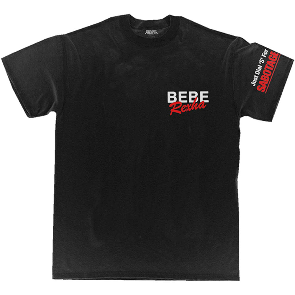 BEBE REXHA - QUEEN OF SABOTAGE - T-Shirt Black