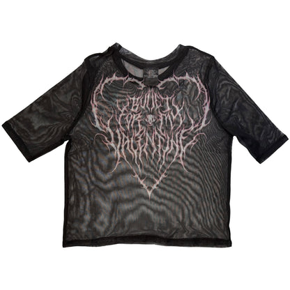 BULLET FOR MY VALENTINE - DEATHCORE - Ladies Crop Top Black