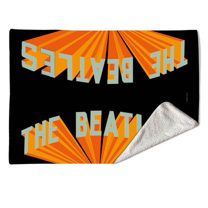 Rocksax The Beatles Blanket - 70's Logo