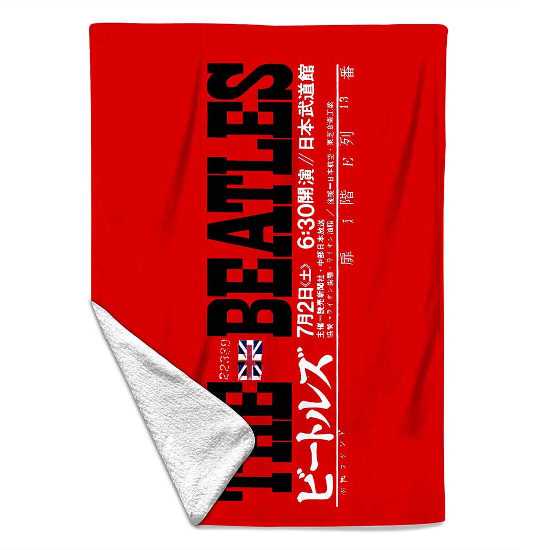 Rocksax The Beatles Blanket - Japan