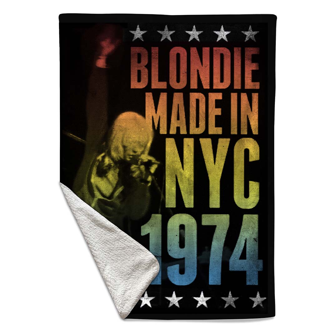 Rocksax Blondie Blanket - Made In NYC