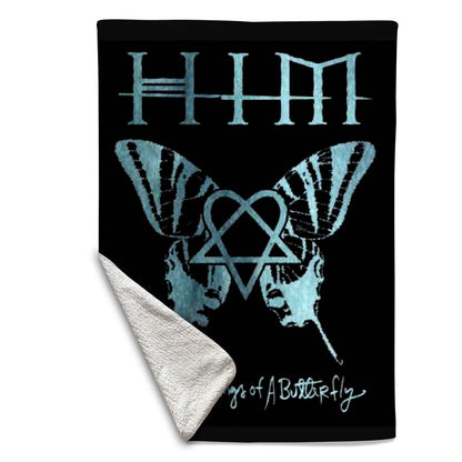Rocksax HIM Blanket - Butterflies