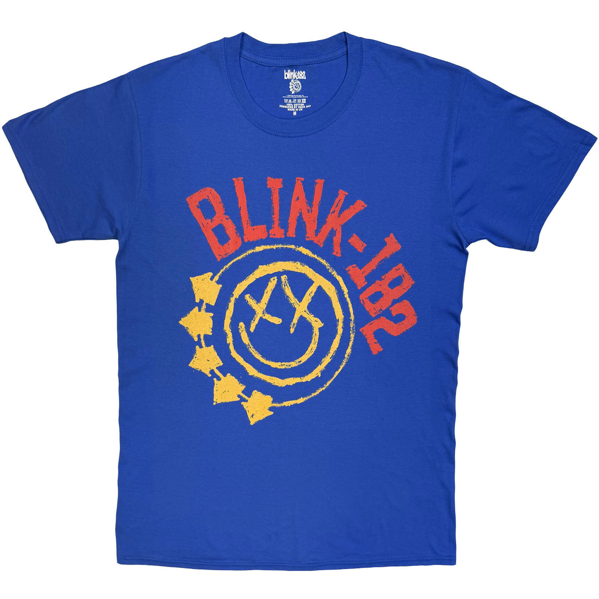 BLINK-182 - SMILE ARROW - T-Shirt Blue