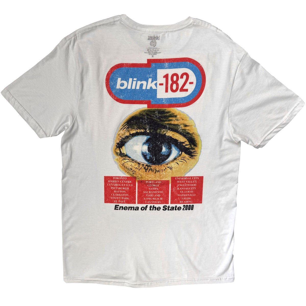 BLINK-182 - ENEMA OF THE STATE - T-Shirt White