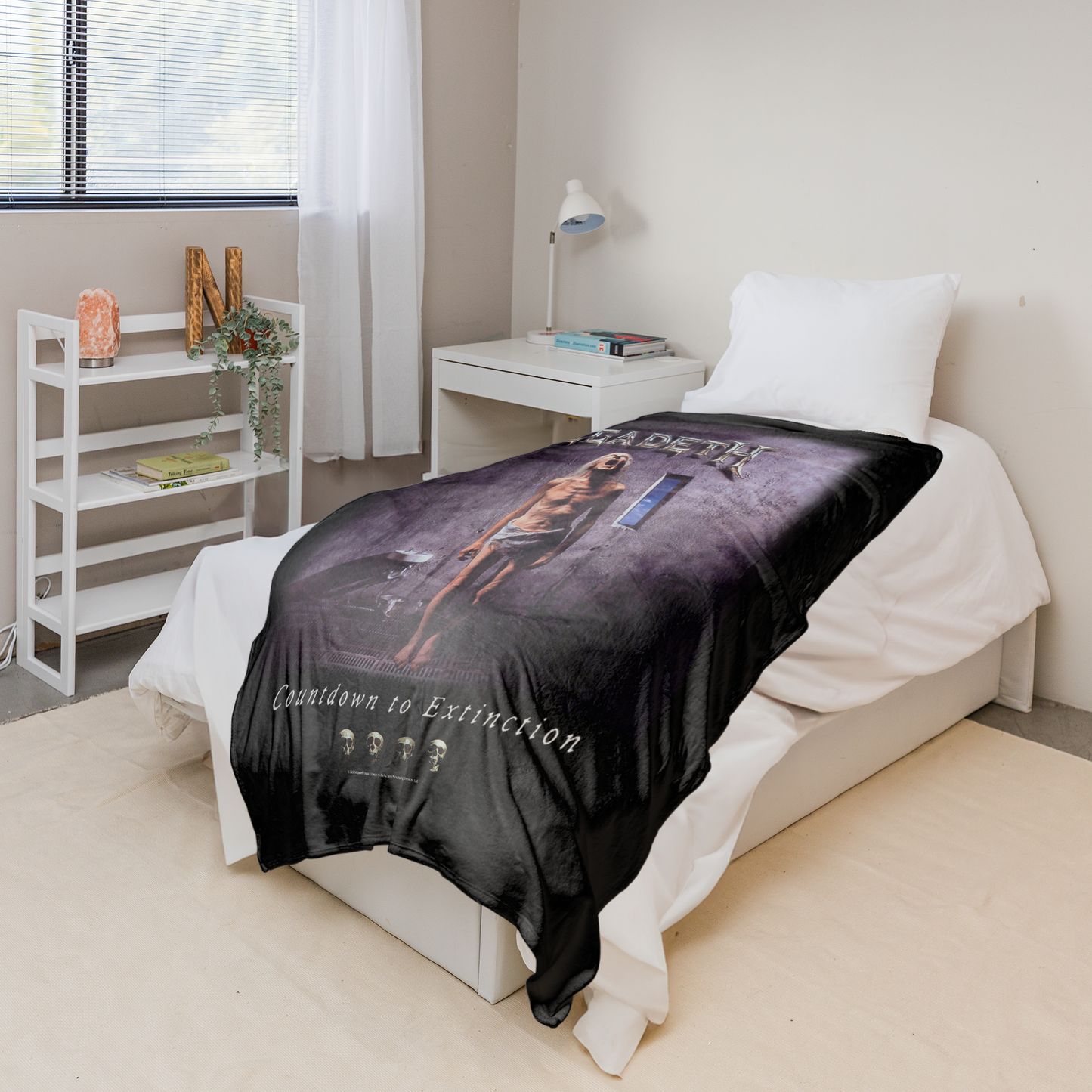 Rocksax Megadeth Sherpa Fleece Blanket - Countdown to Extinction