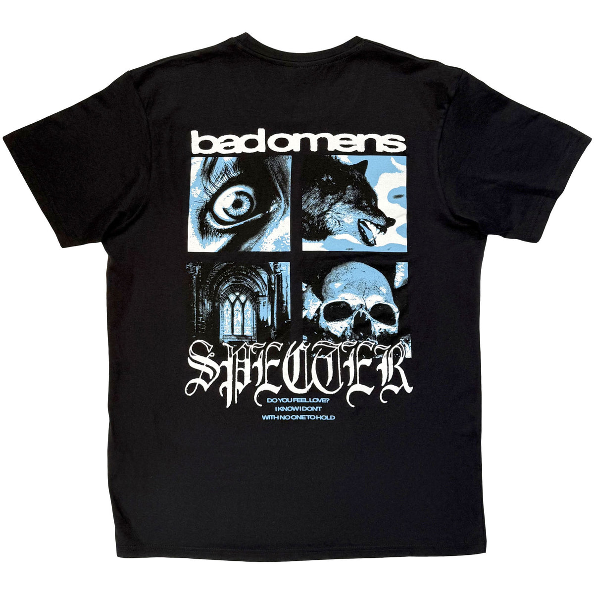 BAD OMENS - SPECTER COLLAGE - Carbon T-Shirt Black