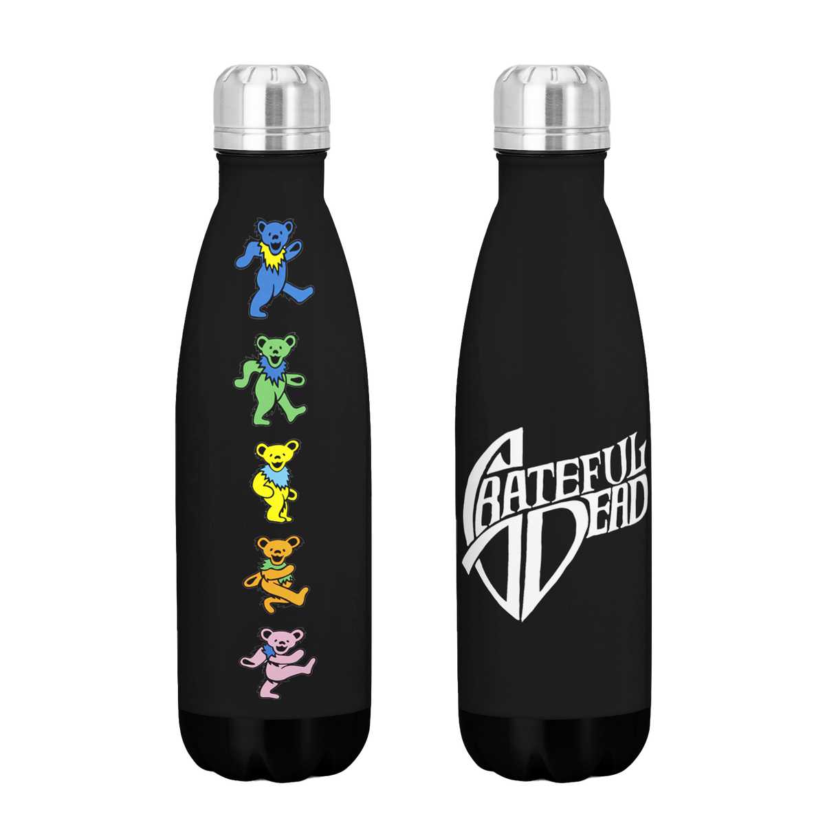 Rocksax Grateful Dead Drink Bottle - Dancing Bears