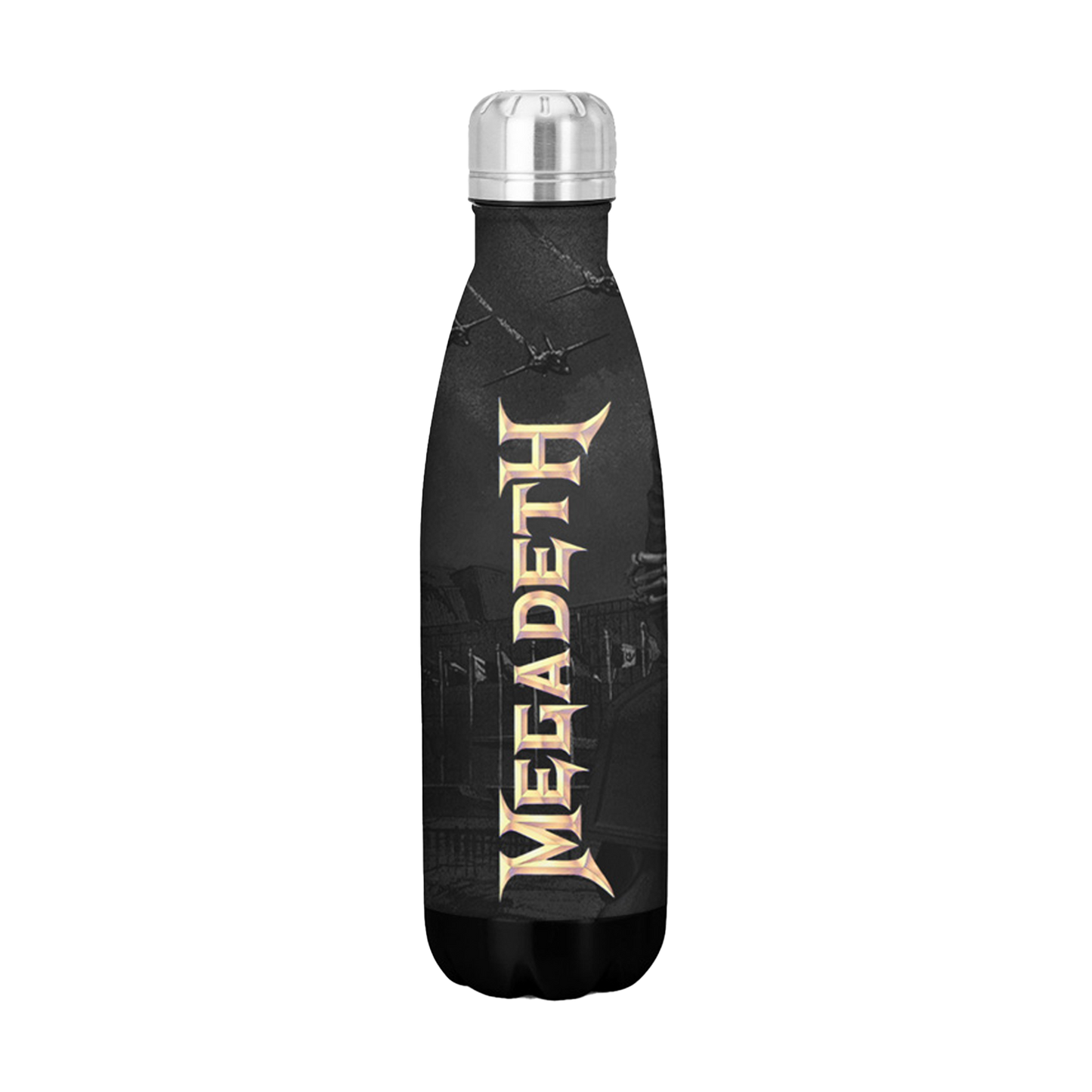 Rocksax Megadeth Drink Bottle - Logo