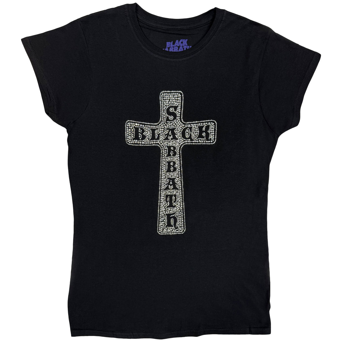 BLACK SABBATH - CROSS - Ladies T-Shirt Black