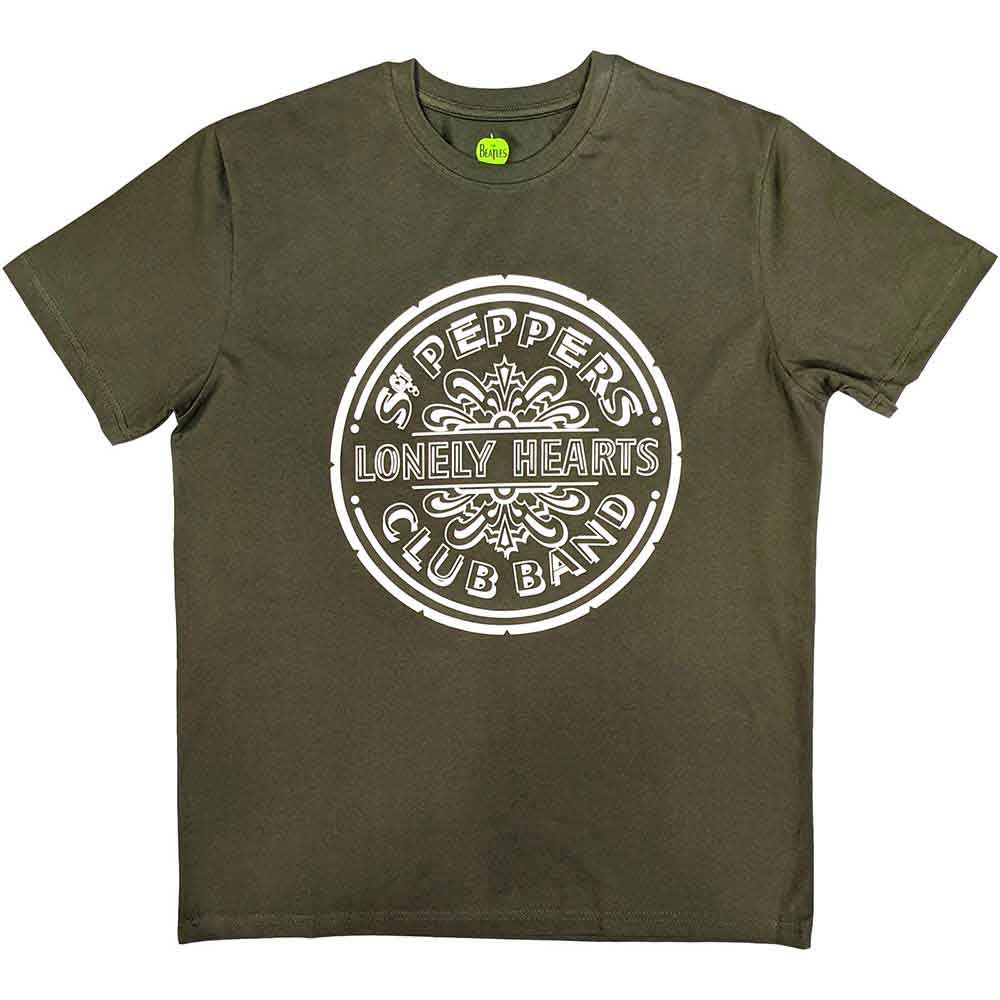 THE BEATLES - LONELY HEARTS - T-Shirt Green