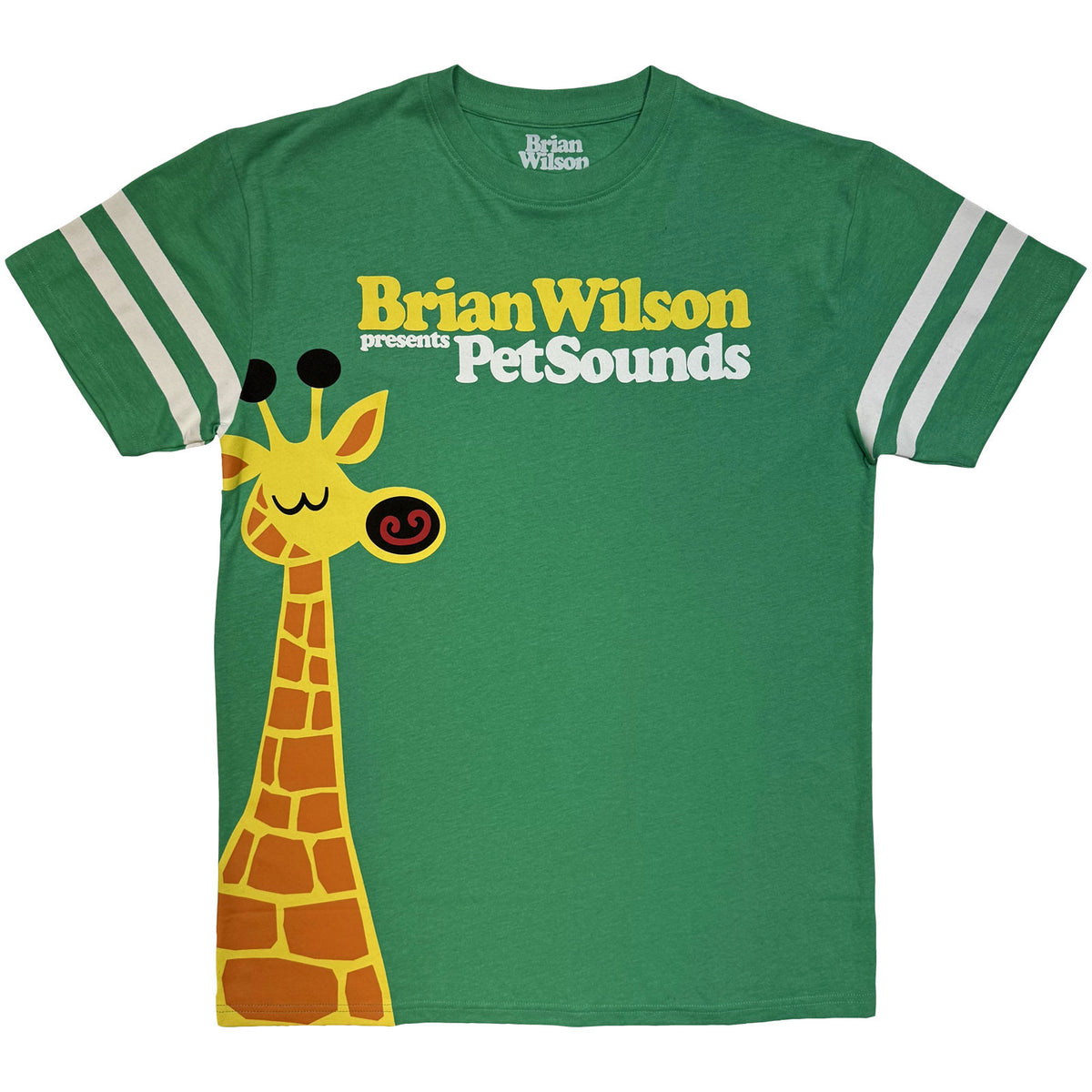 BRIAN WILSON - PET SOUNDS GIRAFFE - T-Shirt Green