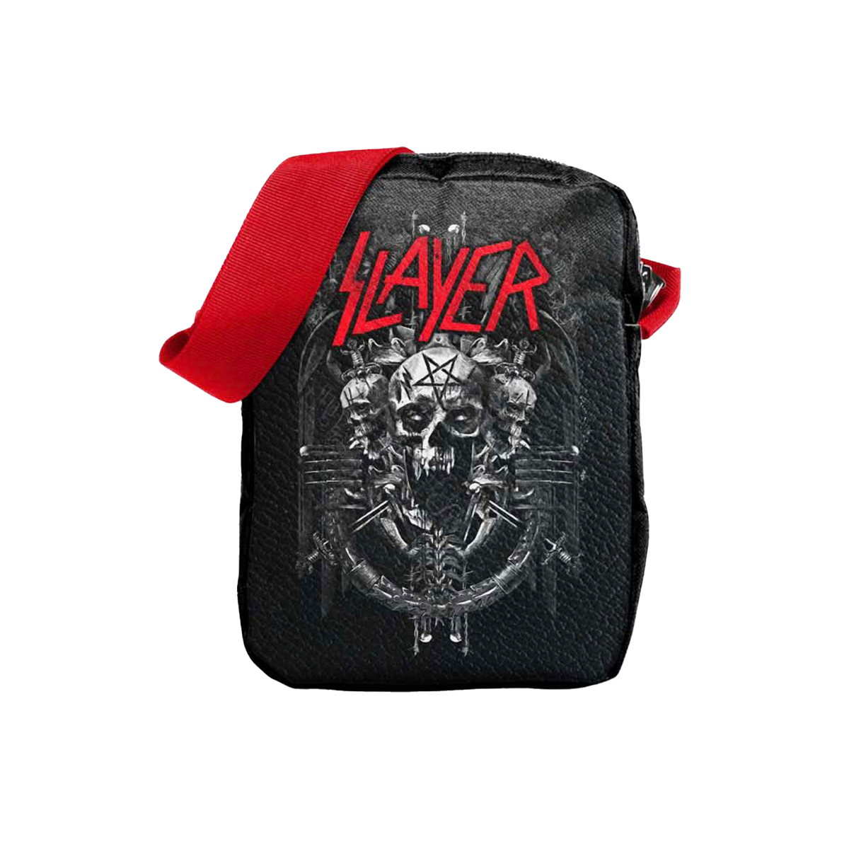Rocksax Slayer Crossbody Bag - Totenköpfe