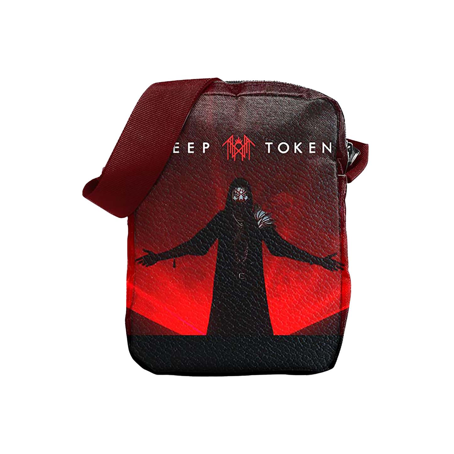 Rocksax Sleep Token Crossbody Bag - Red Light