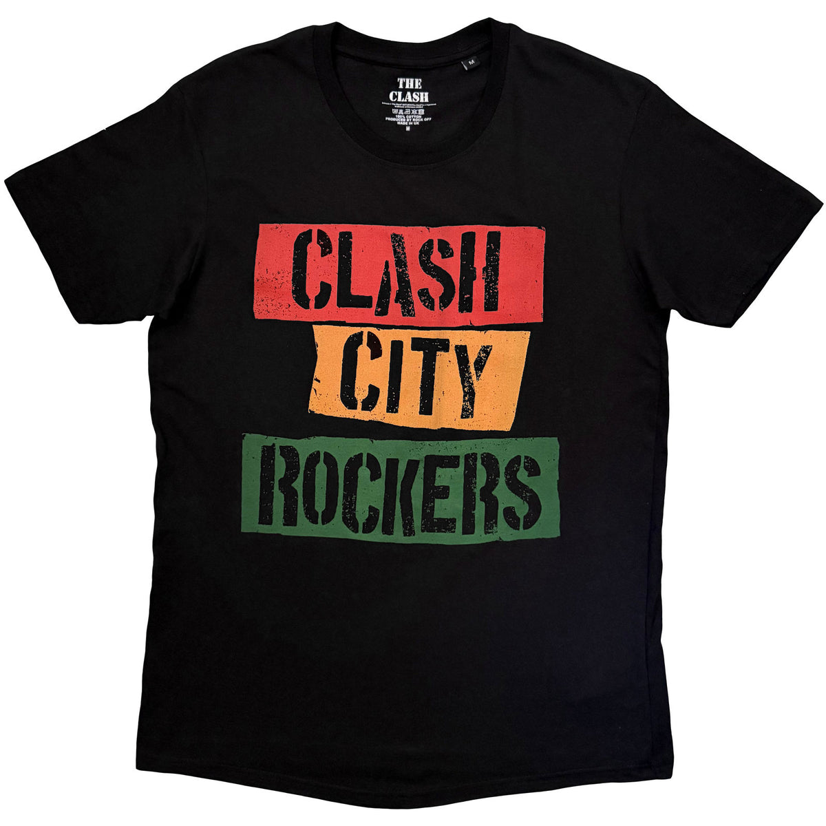 THE CLASH - CITY ROCKERS - T-Shirt Black