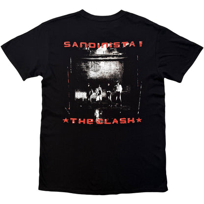 THE CLASH - SANDINISTA - T-Shirt Black - 2