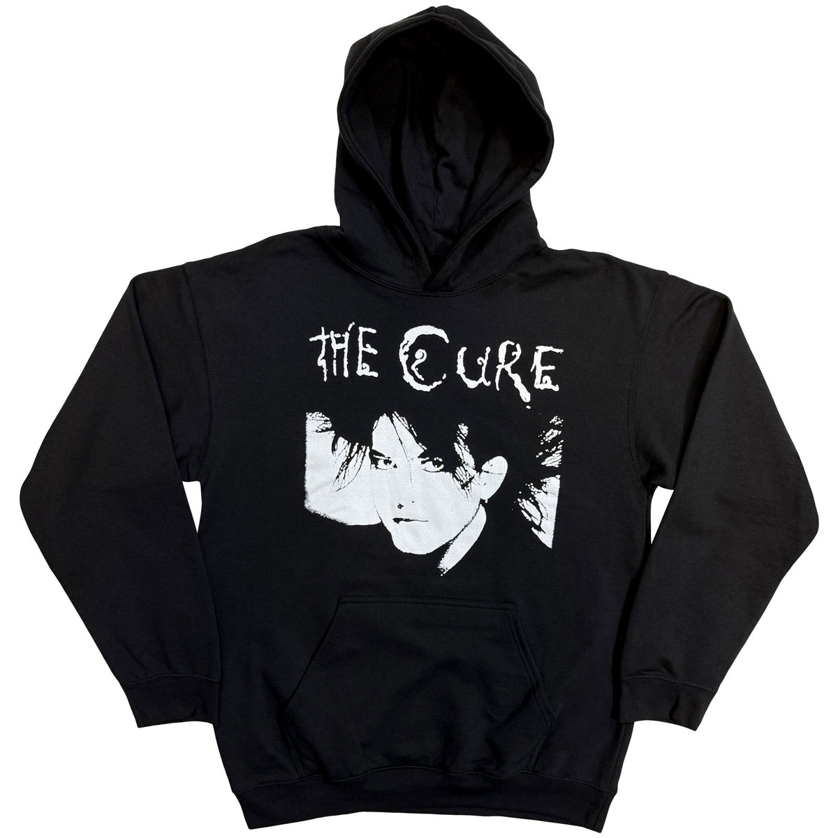 THE CURE - ROBERT ILLUSTRATION - Pullover Hoodie Black