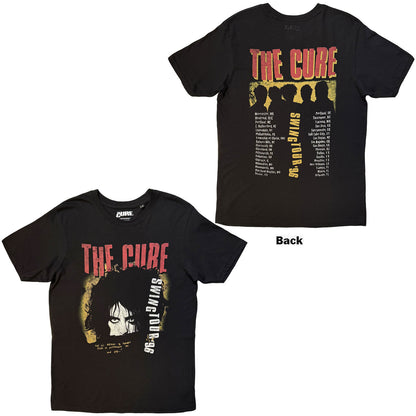 THE CURE - SWING TOUR '96 - T-Shirt Black - 2