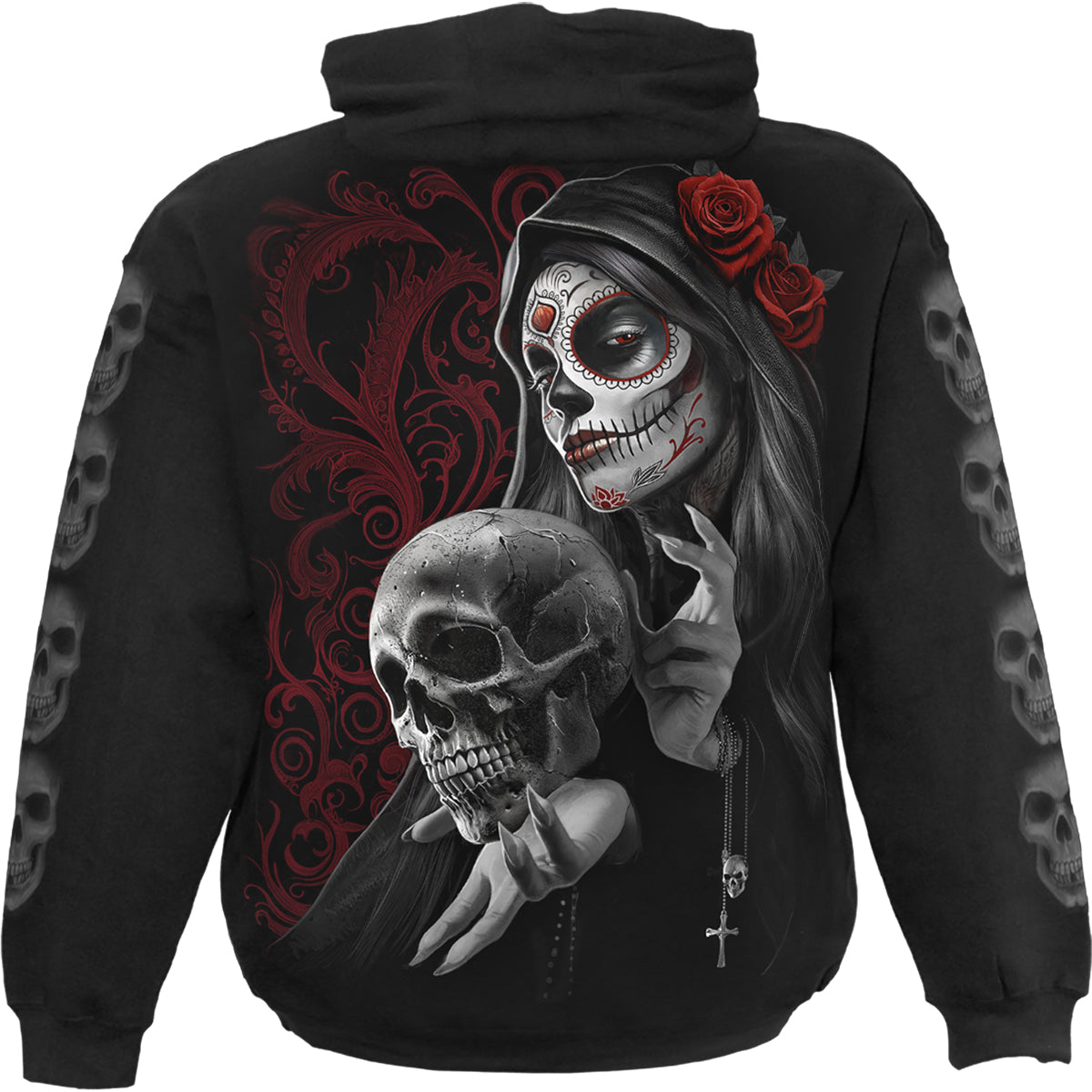 LOVE IS DEAD - Hoody Schwarz