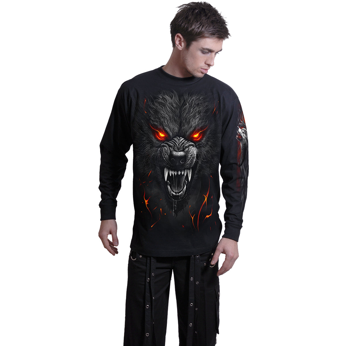 DARKEST FEAR - Langarmshirt Schwarz