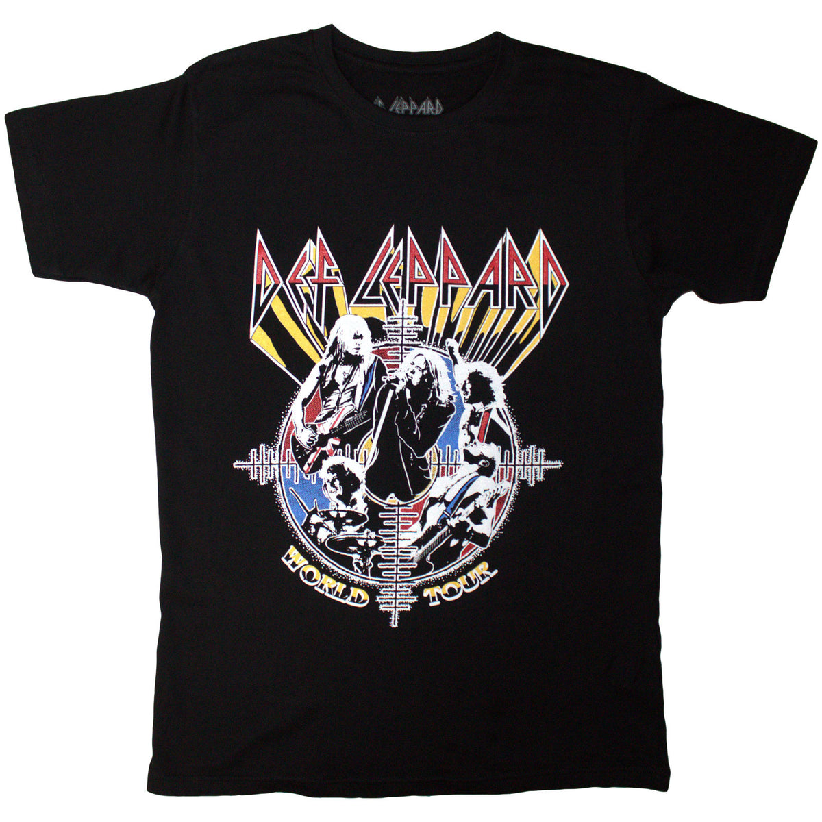 DEF LEPPARD - WORLD TOUR - T-Shirt Black