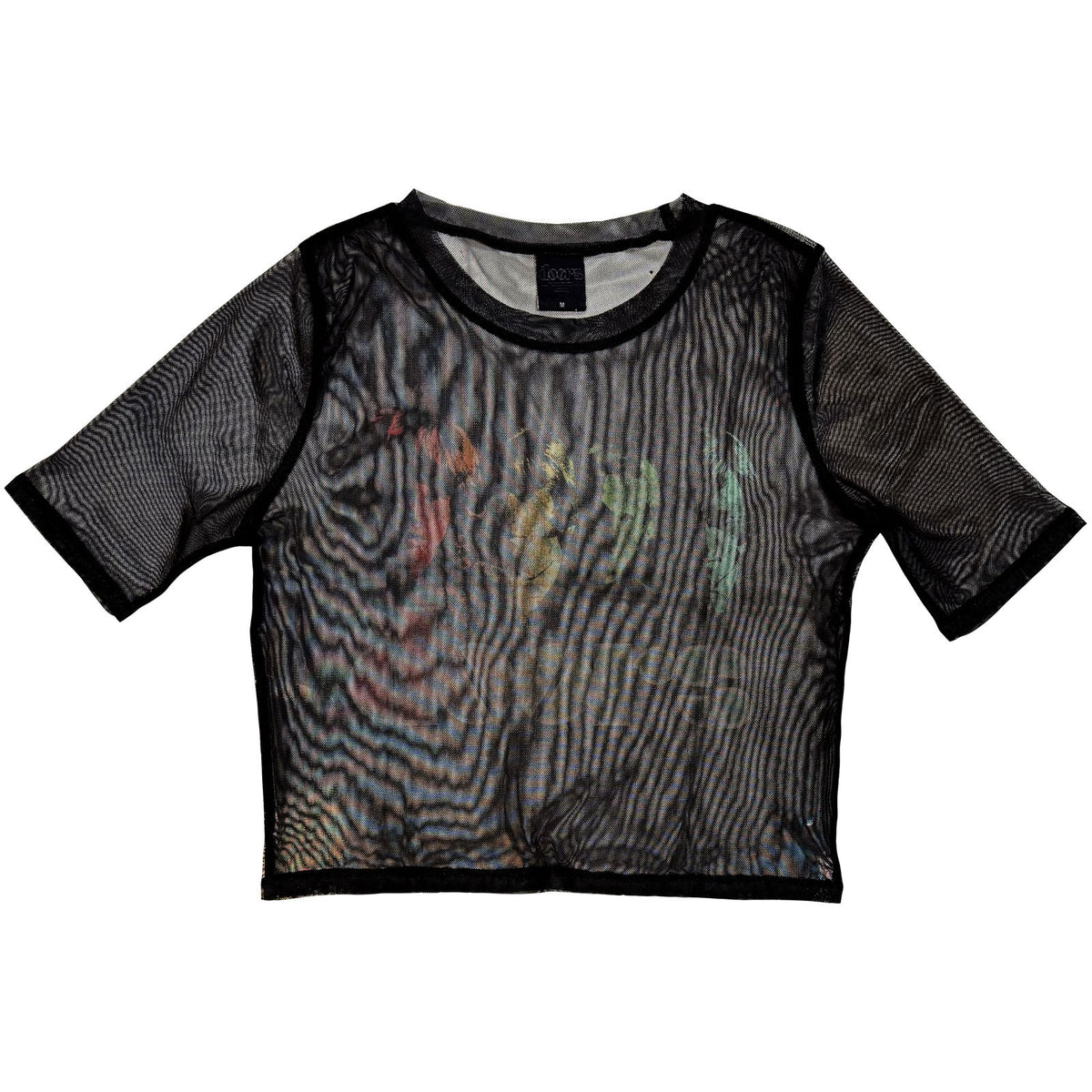 THE DOORS - SPECTRUM - Ladies Crop Top Black
