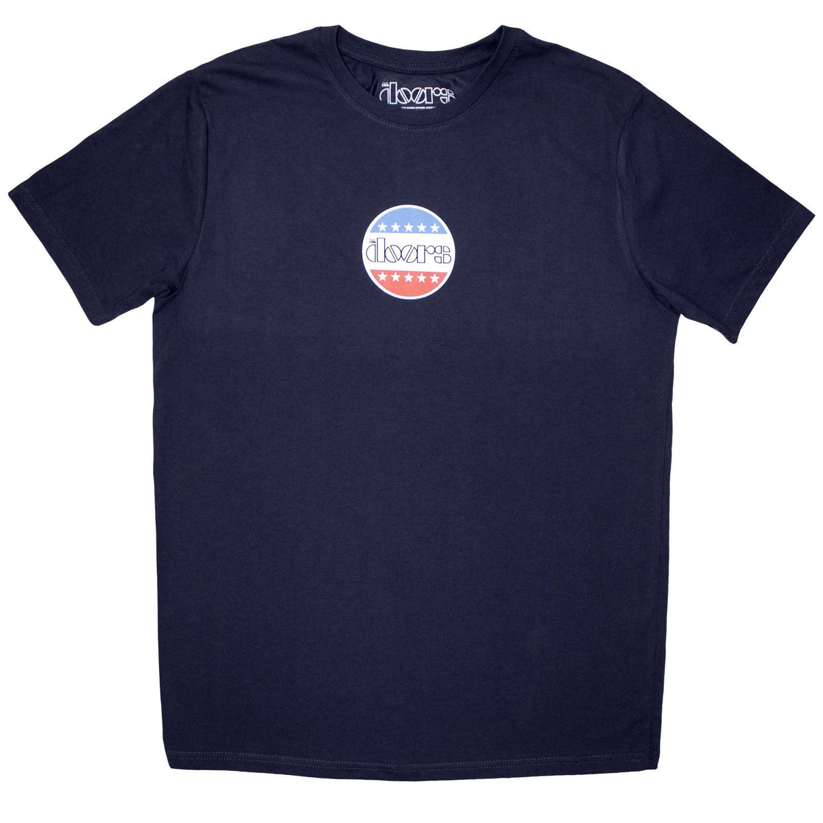 THE DOORS - MINI STARS LOGO - T-Shirt Blue