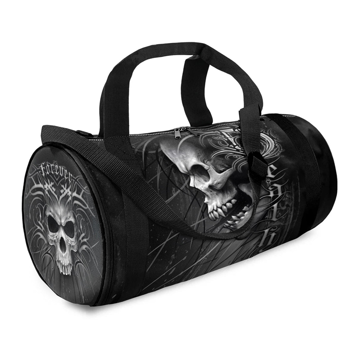 DEATH FOREVER - Duffle Bag - Double Zipped & Lightweight