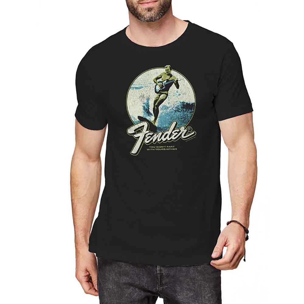 FENDER - SURFER - T-Shirt Black