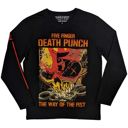 FIVE FINGER DEATH PUNCH - THE WAY OF THE FIST - Long Sleeve T-Shirt Black