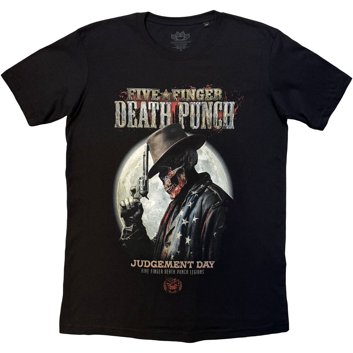 FIVE FINGER DEATH PUNCH - JUDGEMENT DAY MOON - T-Shirt Black