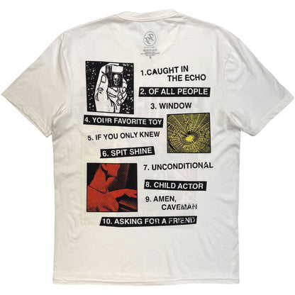 FOO FIGHTERS - YOUR FAVOURITE TOY TRACKLIST - T-Shirt White