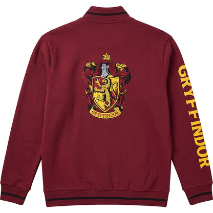 HARRY POTTER – GRYFFINDOR-BRUSTEMBLEM – Baseballjacke, dunkelrotbraun
