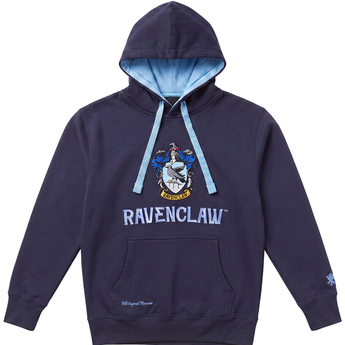 HARRY POTTER – RAVENCLAW TWO-TONE – Kapuzenpulli, dunkelblau mit hellblauem Rand