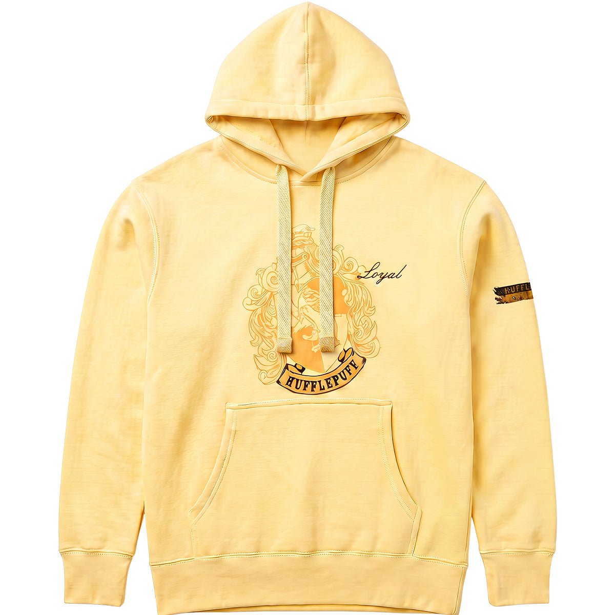 HARRY POTTER – HUFFLEPUFF-EMBLEM – Kapuzenpulli, gelb