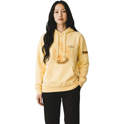 HARRY POTTER – HUFFLEPUFF-EMBLEM – Kapuzenpulli, gelb