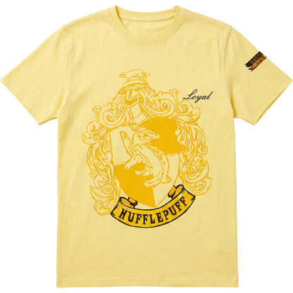 HARRY POTTER – HUFFLEPUFF-EMBLEM – T-Shirt Hellgelb