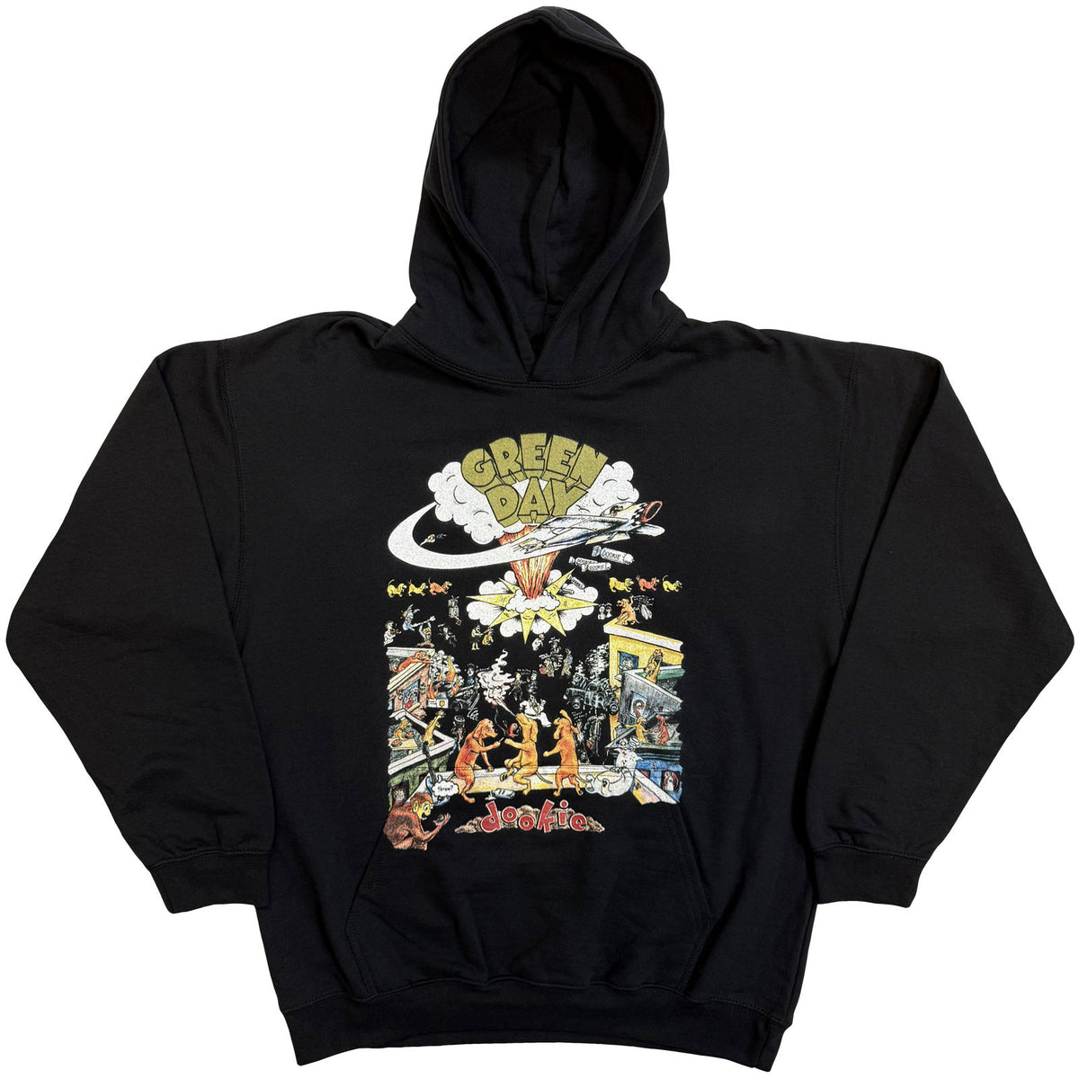 GREEN DAY - 1994 TOUR - Pullover Hoodie Black