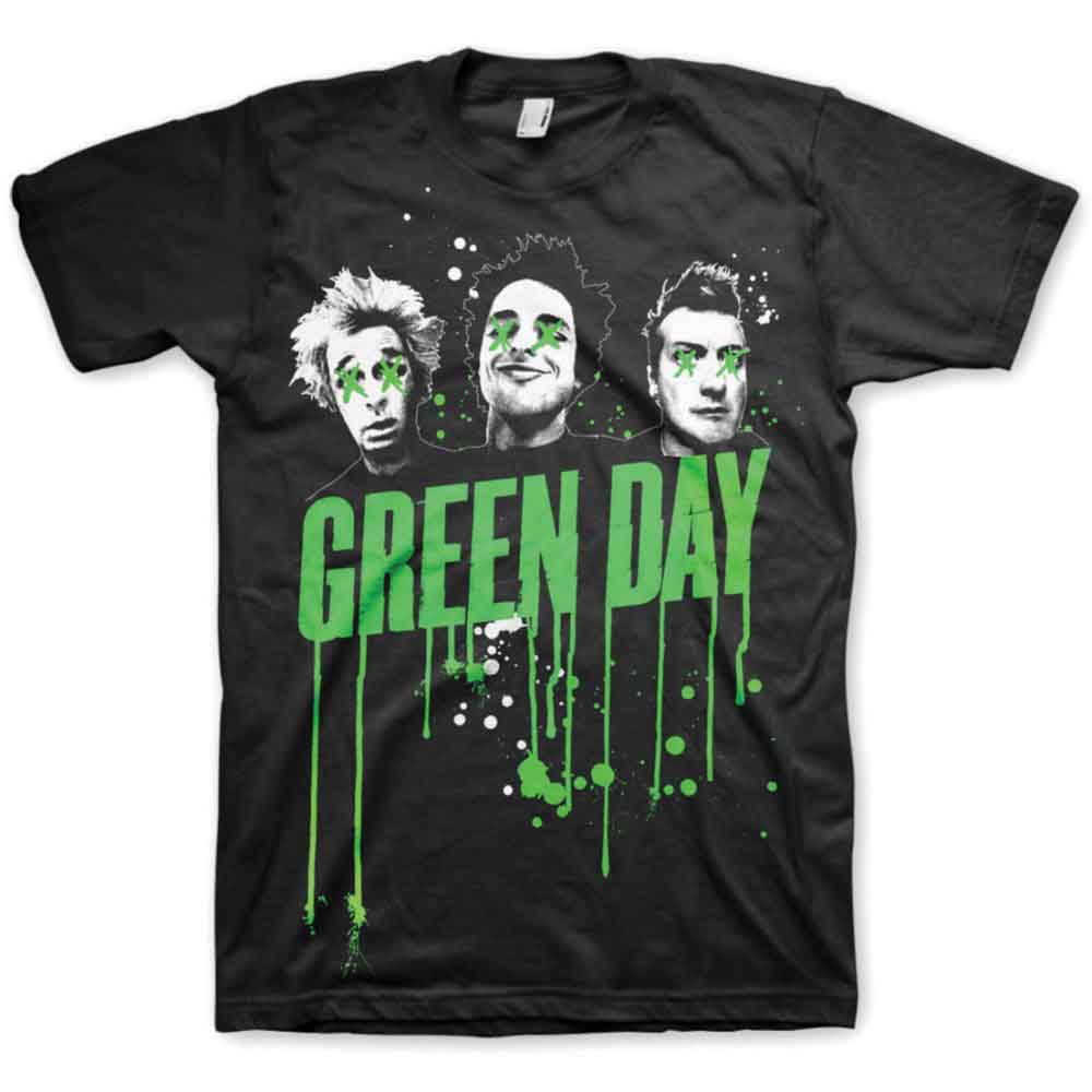GREEN DAY - DRIPS - T-Shirt Black