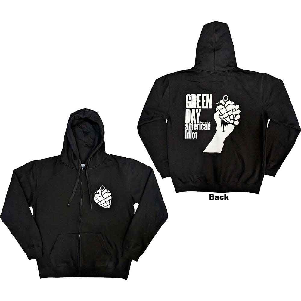 GREEN DAY - AMERICAN IDIOT THE MUSICAL - Zipped Hoodie Black