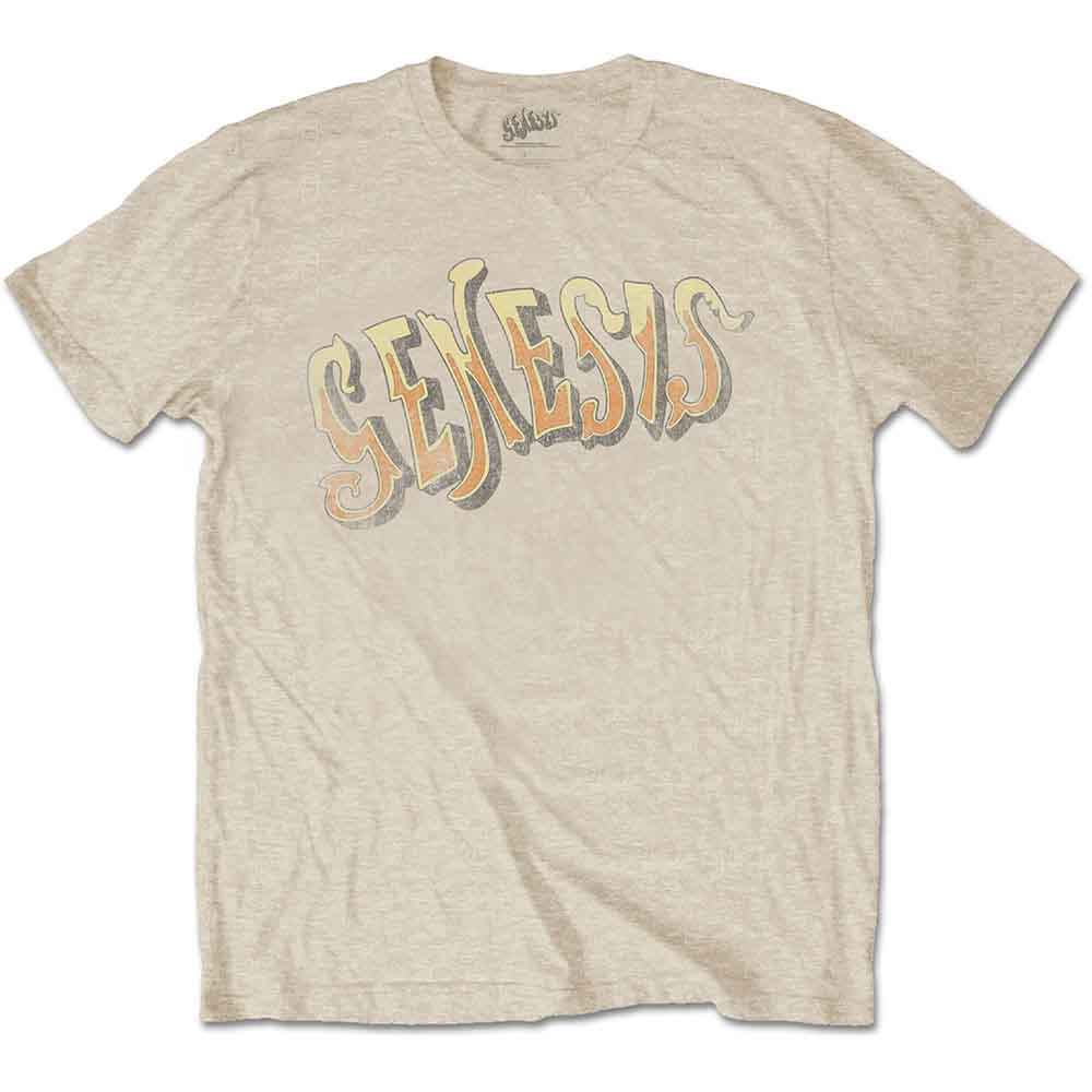 GENESIS - VINTAGE LOGO - GOLDEN - T-Shirt Neutral