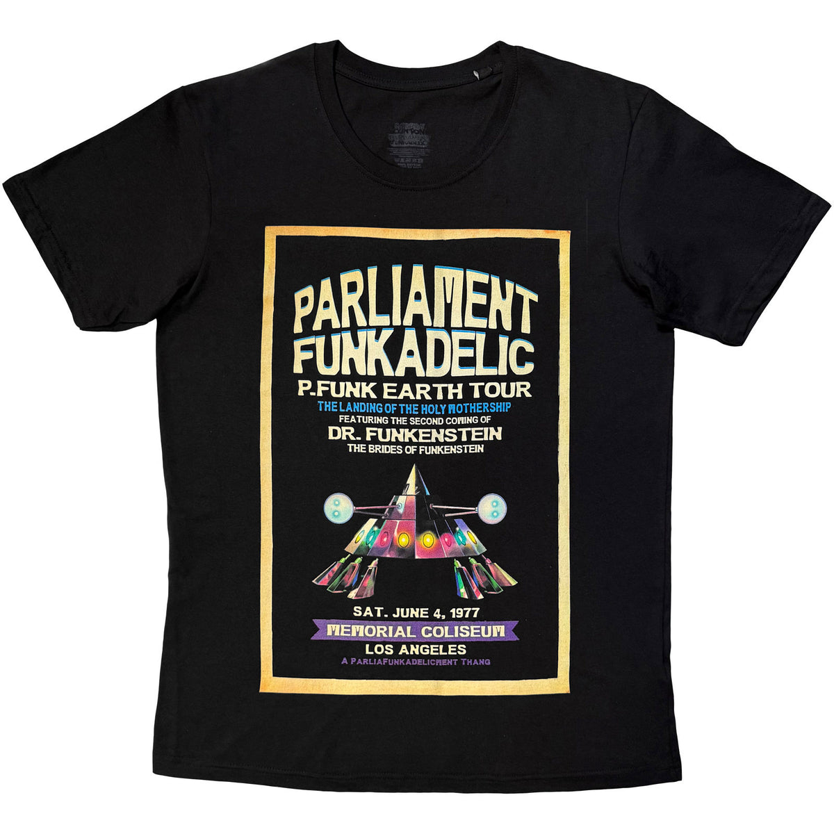 GEORGE CLINTON - P-FUNK EARTH TOUR - T-Shirt Black