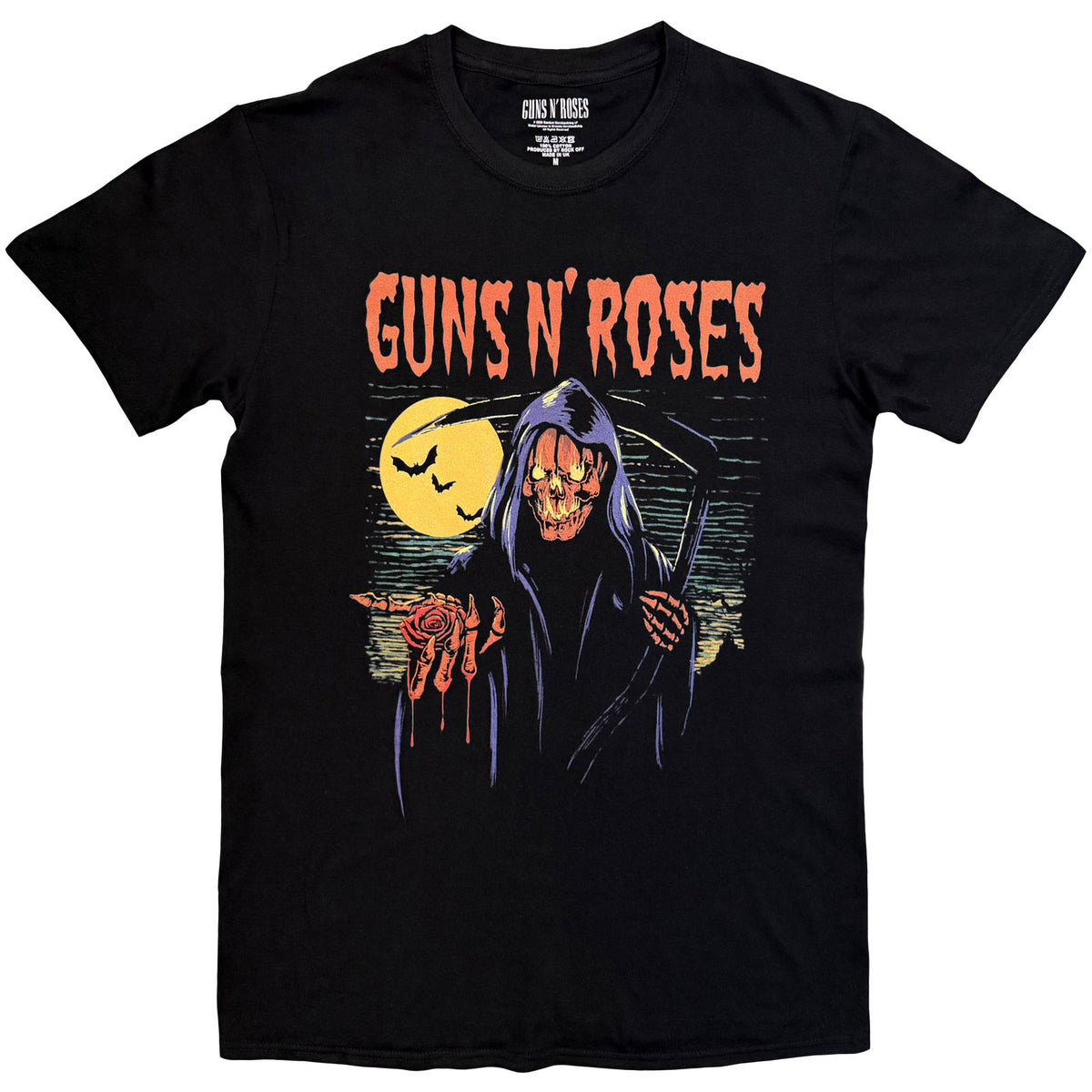GUNS N' ROSES - REAPER - T-Shirt Black