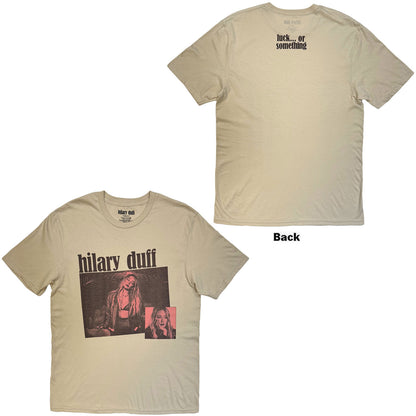 HILARY DUFF - LUCK OR SOMETHING - T-Shirt Sand