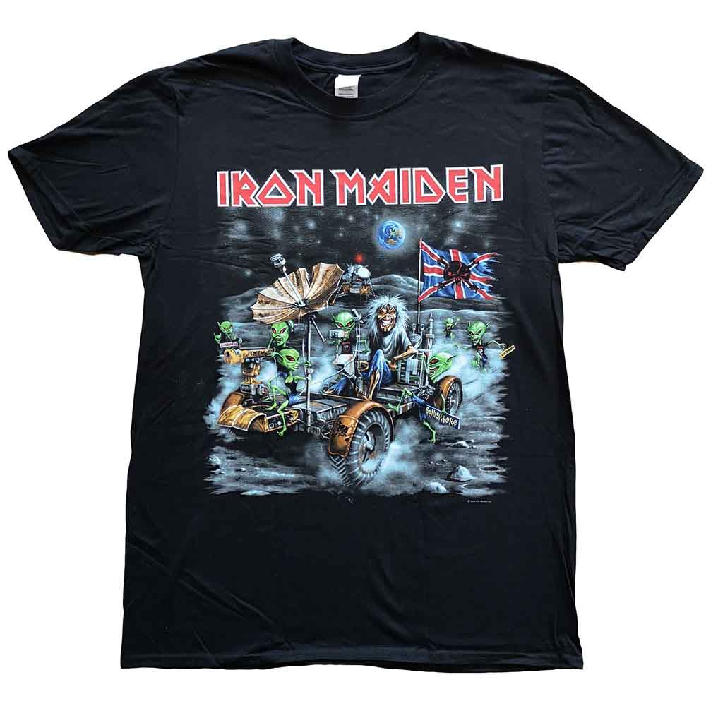 IRON MAIDEN - KNEBWORTH MOON BUGGY - T-Shirt Black