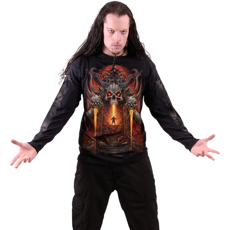 GATES OF HELL - Longsleeve T-Shirt Black