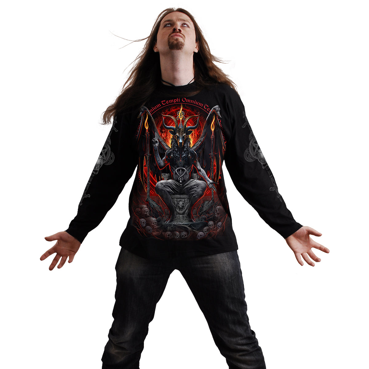 BAPHOMET - Longsleeve T-Shirt Black