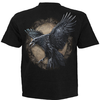 RAVEN WISE - T-Shirt Schwarz