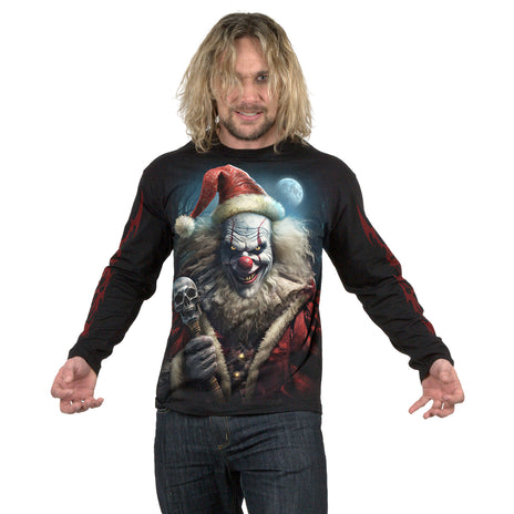 SANTA CLOWN - Langarmshirt Schwarz